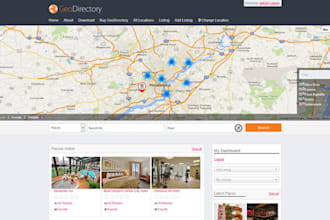 build wordpress business directory website with geodirectory hivepress