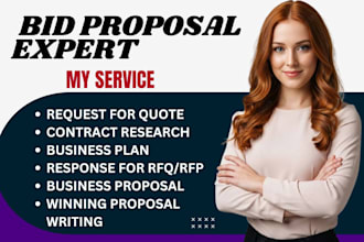 write winning bid proposals for rfp, rfq, rfi, and tender submissions