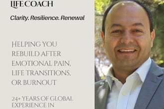 coach you through trauma recovery and personal development