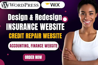 build credit repair, finance, insurance, accounting, investment website