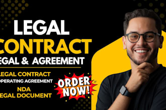 write legal contracts, agreements, legal research, legal writing