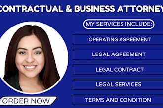 draft legal agreements, contracts, nda, llc operating, motions, legal docs