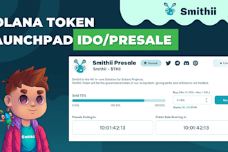 develop solana token, launchpad, volume bot, transaction bundling, dextools bot