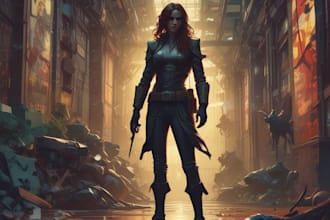 do comic book art and comic book illustration