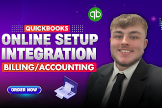 perform quickbooks online setup and integration