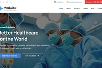 design medical therapy website mental health wellness squarespace website