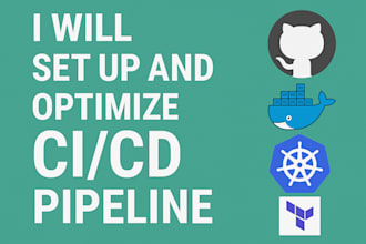 set up cicd pipelines using github actions, gitlab ci, or jenkins