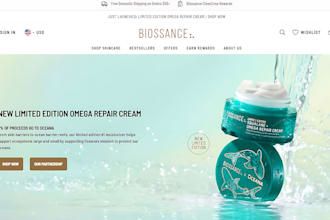skin care website cosmetics website beauty store skin care shopify store