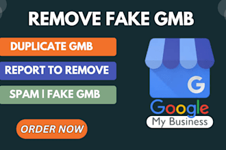 report and remove fake gmb listing, fake gmb,  duplication gmb account