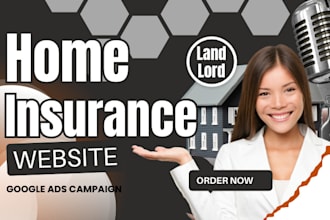 landlord insurance website home insurance  property rental wordpress wix website
