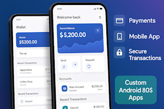 develop fintech app payment app loan app wallet app neobank app money transfer