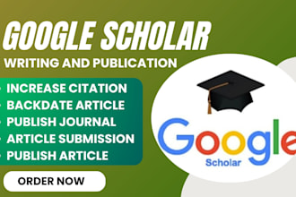 write and publish article in google scholar indexed journal foe eb2 eb1 eb1a