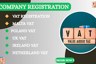 do company, vat oss ioss for uk, ger , ireland, est, sk, pol, finland, is