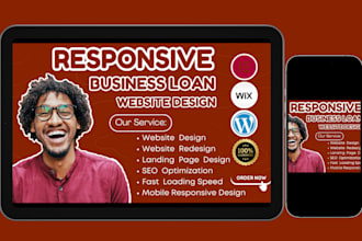 create business loan website loan website business loan, mca, mortgage website