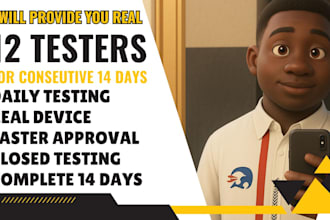 do 12 app testers 20 app testers for google play closed app testing