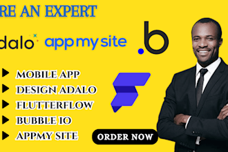 mobile app development,adalo,flutter,bubble,app development