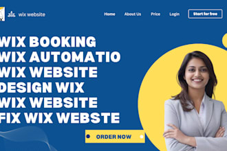 design wix website wix online course wix automation wix studio wix hotel booking