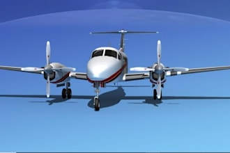 fixs airplane,3d rigging,interior design,scooter bike,airplane design,cgi render