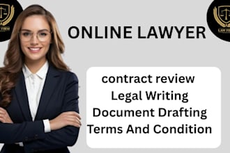 be your legal writing, document drafting, contract review and demand letters