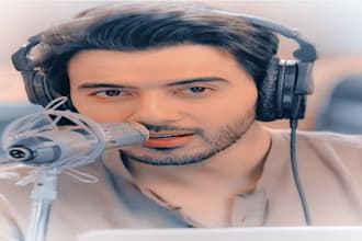 be your pro male singer and producer for edm, pop, rock, and metal vocals
