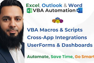 automate excel word and outlook tasks with vba macros