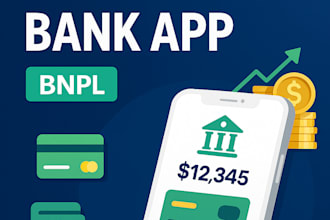 do custom fintech app payment app money transfer app neobank bank app