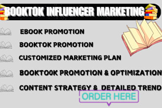 viral and rank tiktok booktok ebook marketing booktok promotion book publishing