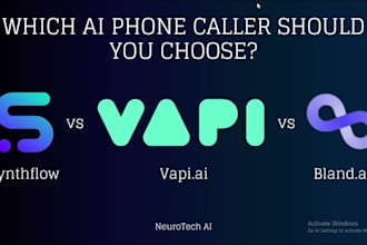 build custom IVR ai callers using bland ai, vapi, synthflow