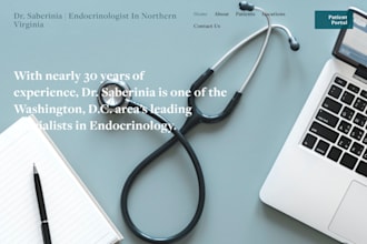 design redesign medical dental mental health wellness therapy counseling website