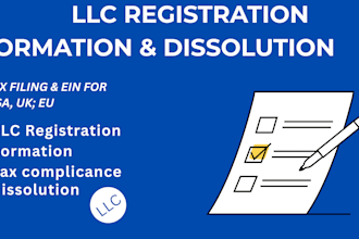 do llc registration, US llc registration ein number, boi with US bank for non us