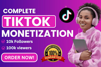do complete tik tok monetization organically in creators rewards programs