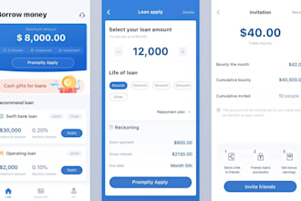 develop lending marketplace app,p2p lending app,defi lending app, money loan app