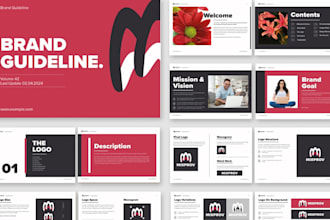 design brand guidelines manual, identity logo style guide and colour palette
