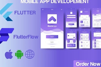 do mobile app development android ios app, building mobile app flutter developer