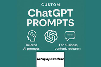 write powerful chatgpt prompts for business, content, or research