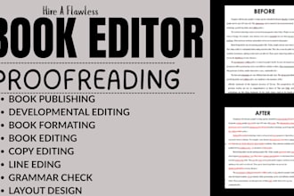 edit and proofread your fiction novel romance erotic fantasy story children book