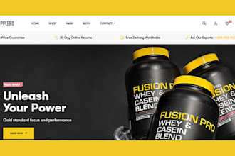 design nutraceutical website peptide supplement website peptide nootropic store