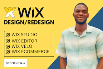 wix website redesign wix website design wix website revamp wix studio website