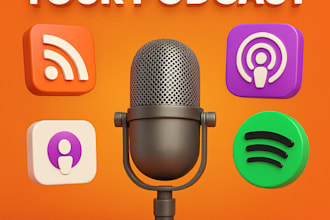 professionally setup and distribute your podcast to spotify, apple and more