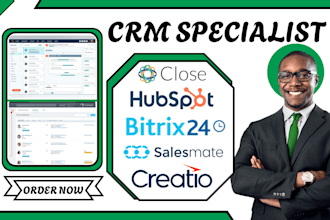 do insurance crm creatio salesmate bitrix24  close io hubspot zapier integration