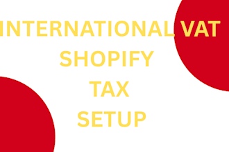 shopify tax setup, uae sales tax, international vat, resale certificate
