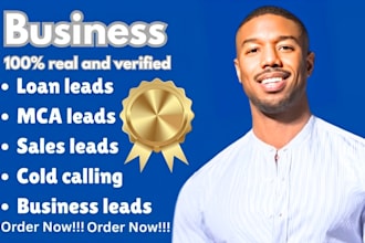 generate high quality b2b business loan real estate lead mortgage lead mca leads