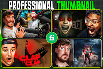 make thumbnails horror gaming for your channel youtube