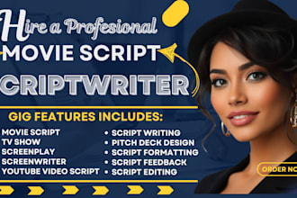 do movie script, screenplay, screenwriting, movie script writing, scriptwriter