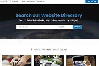 build SEO optimized brilliant directory website using hivepress or listingpro