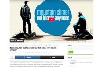 publish your tours, press releases and videos on musicexistence
