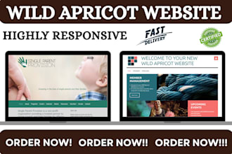 setup and design wild apricot membership website wild apricot website design
