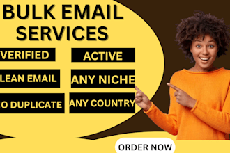 find targeted active and verified bulk email list for email marketing