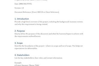create professional brds process flows and use cases