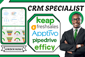 do insurance crm freshsales ringy efficy apptivo keap vymo pipedrive integration